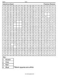 Valentine's day graphics!your students can also draw in a valentine's day. Valentine Heart Holiday Division Coloring Squared