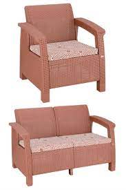 Boss Rattan Printed Sofa Sets Furniture Printed Sofa Waiting Room Furniture