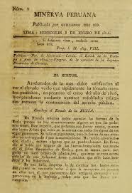 Minerva Peruana (Lima, 1805-1810)