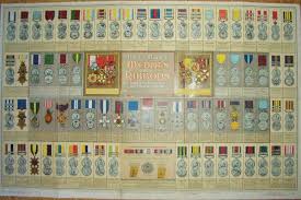 71 Right British Medal Ribbon Chart