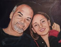 Acrylic painting of 11x14 canvas board