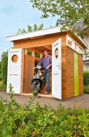 Fahrradschuppen Selbst De Fahrradschuppen Schuppen Ideen Motorradgarage