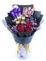 Amazon's choicefor chocolate and flowers. 8 Customise Chocolate Bouquet Ideas Chocolate Bouquet Bouquet Chocolate Flowers