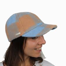 Visiera Donna Cappello Con Solo Visiera Baseball Donna Tiburli Cappello  Lana Donna Celeste Camel