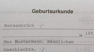 Die internationale geburtsurkunde kann auch später beantragt werden. Personenstandsurkunden Auswartiges Amt
