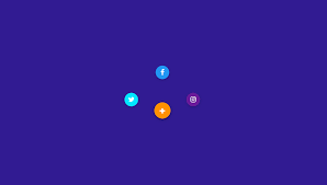 The animation adds shadow effects around an element's frame, such as social media icons. Floating Animation Css Buttons