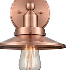 This vanity light brightens up your bathroom while you get ready for work or help your kids brush their teeth before bed. Wildsoul 40011ac 2 Vintage Classic Edison Copper Sconce Led Compatible Industrial Modern Farmhouse Vanity Wall Light Fixture With Bulbs Antique Copper Finish Pack Of 2 Pricepulse