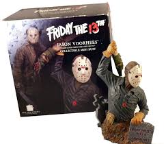 The game, as well as for the film series the game is based on. Jason Voorhees Friday The 13th Mini Bust