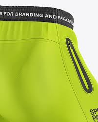 Download Men S Sport Pants Mockup In Apparel Mockups On Yellow Images Object Mockups