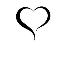 Download Open Heart 10 Instant Downloads In Black White 2 Svg 2 Png 2 Eps 2 Dxf 2 Jpg Digital Download Black And White Instant Download Printing Software
