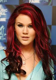 Hair With Red Highlights For Men Celebrity Inspired Style Womentrending Com Hair Highlights Long Hair Styles Hair Color Highlights