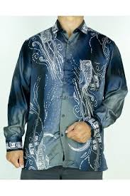 Baju batik lelaki moden malaysia. Cy B082 Kemeja Batik Lelaki Shirt Malaysia Vintage Satin