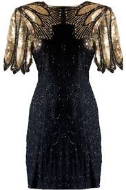 Winged Warrior Dress Black Gold Sequin Party Dresses Rickety Rack Gold And Black Dress Gold Dress Short Black Short Dress