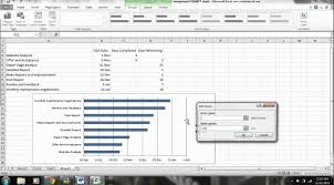 excel tutorial how to create a gantt chart with microsoft