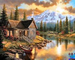 Wildlife Scenes To Paint Suburban Paradise Screensaver Features Various Scenery Funny Animation Scenery Wallpaper Landscape Pictures Cross Stitch Landscape