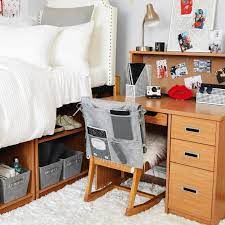 Desk To Impress In 2021 College Dorm Room Decor Dorm Room Storage College Dorm Room Organization