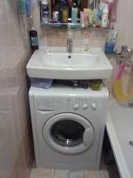 совмещенный санузел 3 кв м дизайн фото со стиральной машиной Rakovina Nad Stiralnoj Mashinoj Washing Machine Laundry Machine Home Appliances