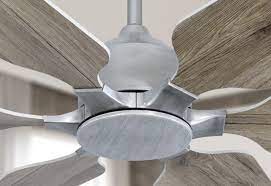 The 60 inch ceiling fan from the zeus collection touts simple, yet powerful lines, a brushed nickel finish and sleek blade arm design, perfect for a contemporary setting. Optum Brushed Nickel With 60 Blades And Remote Dan S Fan City C Ceiling Fans Fan Parts Accessories