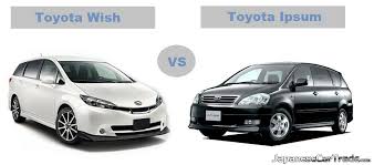 Buy car that you like on jacars.net. Toyota Ipsum Vs Wish Car Comparison