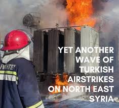 Turkey continues bombing NES' civilian infrastructure: