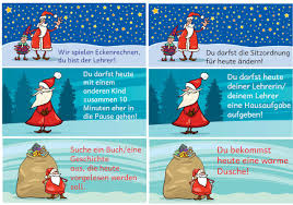 24 Gutscheinkartchen Fur Den Adventskalender Zaubereinmaleins Shop