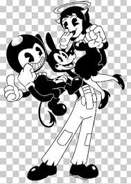 Get into the magical world of the bendy. Bendy And The Ink Machine Welcome To The Machine Drawing Game Art Png Clipart Art Bendy Bendy And The Ink Machine Cartoon Comics Free Png Download