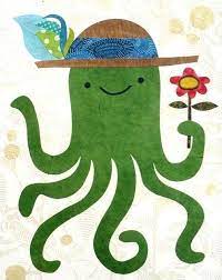 Octy With A Hat By Kateendle On Etsy Animal Illustration Art Whimsical Art Fun Illustration