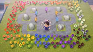 Rainbow Rock Garden Acnh