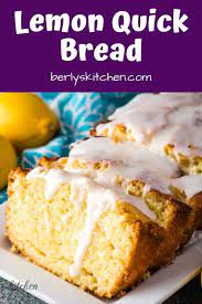 Lemon Quick Bread Recipe Recipe Bread Recipes Sweet Easy Lemon Bread Recipes Dessert Recipes