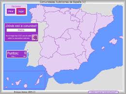 Mapa Interactivo De Espana Comunidades Autonomas De Espana Donde Esta Enrique Alonso Comunidades Autonomas De Espana Comunidades Autonomas Mapa Interactivo