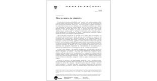 Ethics: A Basic Framework