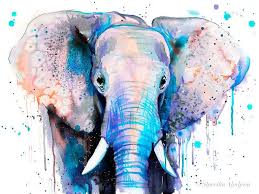 Free Free 62 Watercolor Elephant Svg SVG PNG EPS DXF File
