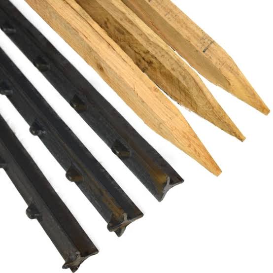 Wood Stakes and Steel Posts - Cherokee Manufacturing