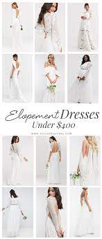 Beautiful Elopement Dresses For Less Than 400 Online At Asos Lulus Elopement Dress Top Wedding Dresses Casual Wedding Dress