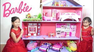 Vlad dan niki bermain dengan balok mainan berwarna dan membangun rumah tiga tingkat. Barbie Doll House Mainan Anak Rumah Rumahan Barbie Cantik Banget Jessica Jenica Youtube
