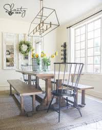 Basic doesn't have to be boring,. Chunky Is The New Chic Farmhouse Table Plans You Need To See
