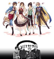 Axis powers (italy, germany, japan). Hetalia Romano X Spain Italy X Germany Japan X England Finlandia X Sweden Hetalia Anime Hetalia Hetalia Fanart