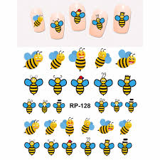 Ilustrasi tiga lebah madu, lebah madu hornet beehive, lebah kartun, karakter kartun, serangga png. Uprettego Stiker Kuku Cantik Seni Kuku Penggeser Air Kartun Serangga Lebah Madu Bunga Hati Manis Api Apidae Rp127 132 Stiker Stiker Aliexpress