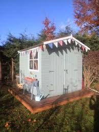 The Chimney Pot Turning The Garden Shed Into A Playhouse Part 2 Play Houses Shed Garden Shed