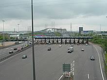 The crash took place on the clockwise carriageway between junctions 1a and 1b just after the queen elizabeth ii bridge. Dartford Crossing Wikipedia