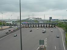 It spans the river thames between the counties of kent and essex, and is a major bypass of greater london. Dartford Crossing Wikiwand