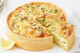 Deep Dish Potato And Salmon Quiche Recipe Quiche Recipes Quiche Cooking Recipes