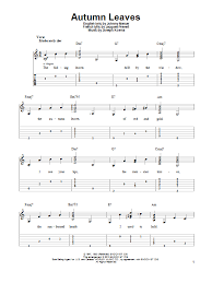 Autumn Leaves Solo Guitar Pdf Download Bropocwc Over Blog Com