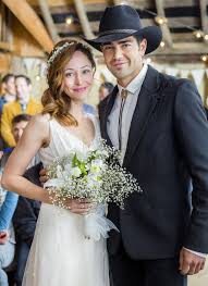 With A Country Wedding A Simple And Lovely Dress With Petite Florals Can Do The Trick Check Out Our Gallery Wedding Movies The Wedding Singer Hallmark Movies