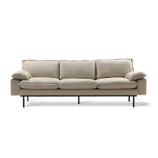 Gepaart mit dem einrichtungsstil der h… Hk Living Retro Sofa In Beige Gunstig Kaufen Buerado De