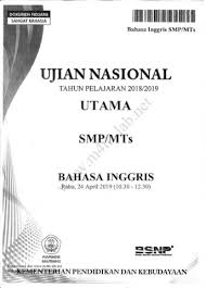 Un Smp 2019 B Inggris Pages 1 19 Flip Pdf Download Fliphtml5