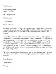 Introduction Letter Cover Letter Template
