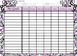 Reward Chart System For Children Aged 2 To Teenagers