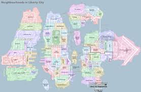 I gotta say gta san andreas has the biggest map, while gta v, only the map icon is big but for real you can see it has less buildings and lots of mountains which means you can only explore a little, gta san andreas has. Liberty City In Gta Iv Era Grand Theft Wiki The Gta Wiki