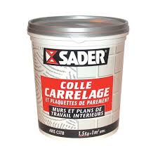 Colle Carrelage Et Plaquette Interieur 5 Kg Sader Articles Quincaillerie